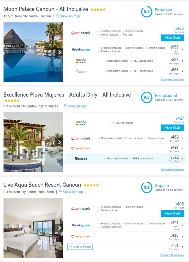 Cancun deals